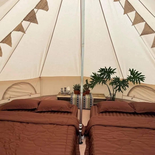 Lều Glamping Máy Lạnh