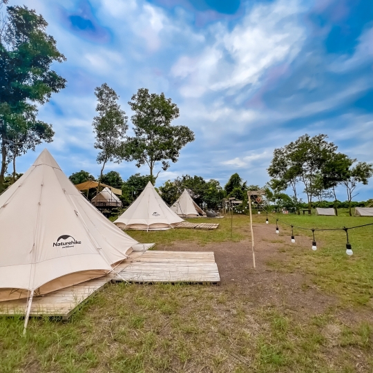 Lều Glamping Máy Lạnh