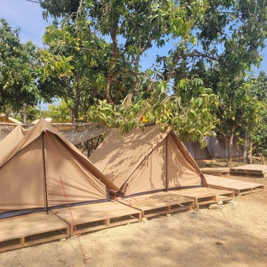 Glamping máy quạt