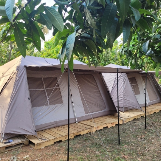 Glamping máy quạt